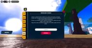 Redeem codes here (Image via Roblox)